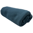 JRB Micro-Grid Fleece Sleeping Bag & Quilt Liner in Moroccan Blue, made in Pennsylvania
