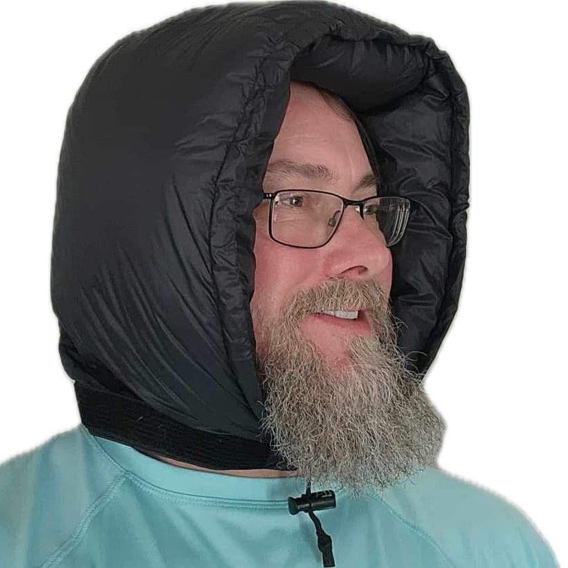 Jacks R Better 800 fill down hood for cold-weather sleep systems
