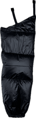 Close-up of the Jacks R Better 800 fill down sleeve cuff