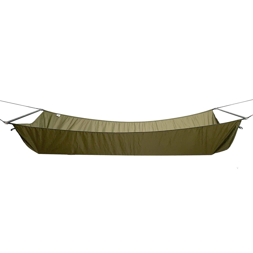 Jacks R Better James River Bridge ultralight bridge hammock, side profile