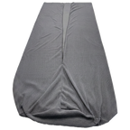 JRB Micro-Grid Fleece Sleeping Bag & Quilt Liner in Gray, made in Pennsylvania