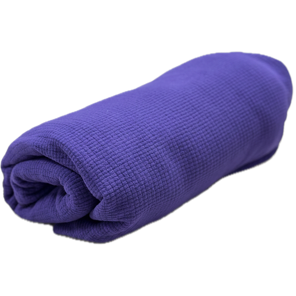 JRB Micro-Grid Fleece Sleeping Bag & Quilt Liner in Purple, made in Pennsylvania
