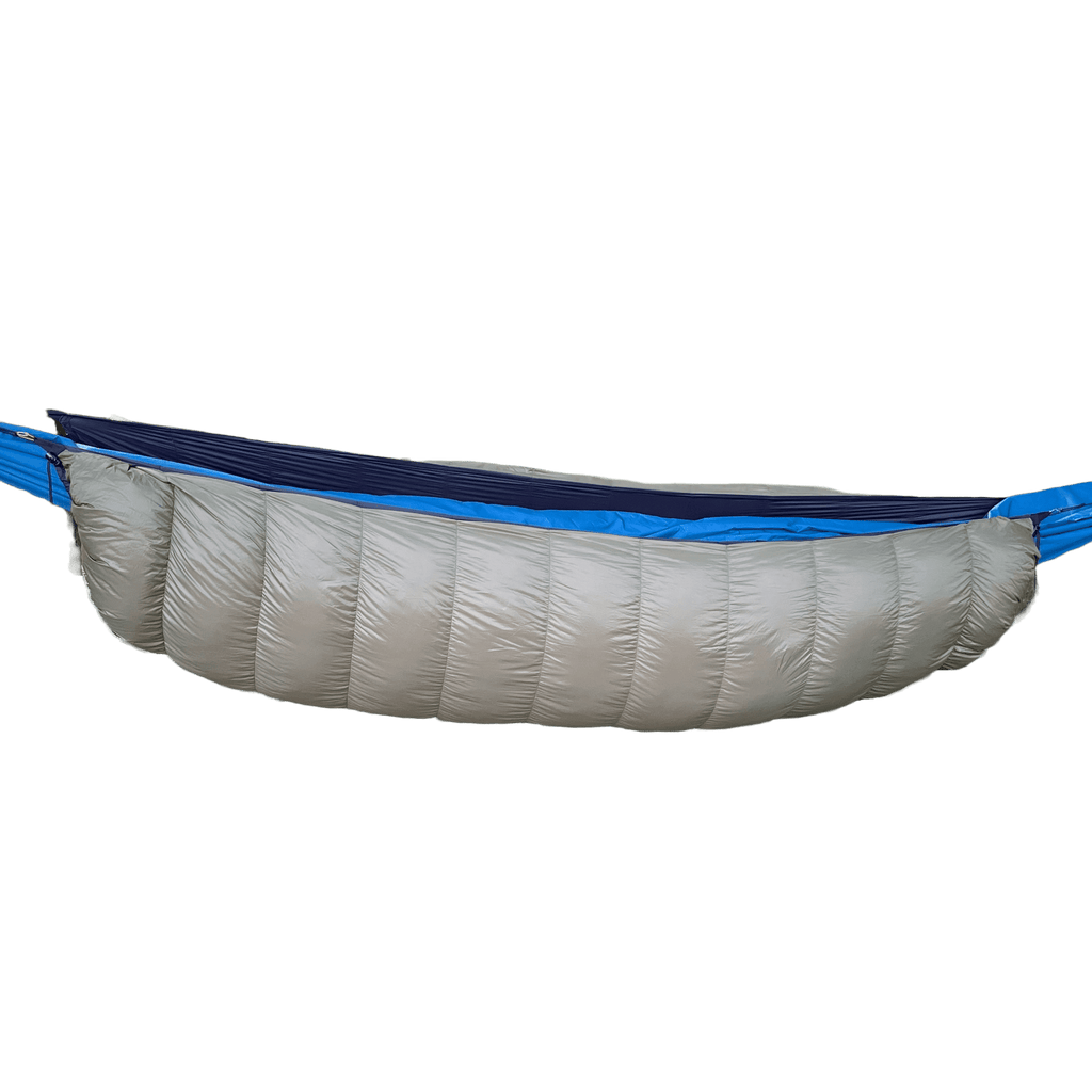 Jacks R Better Mt Washington 3 20°F three-season full-length hammock underquilt in dark olive
