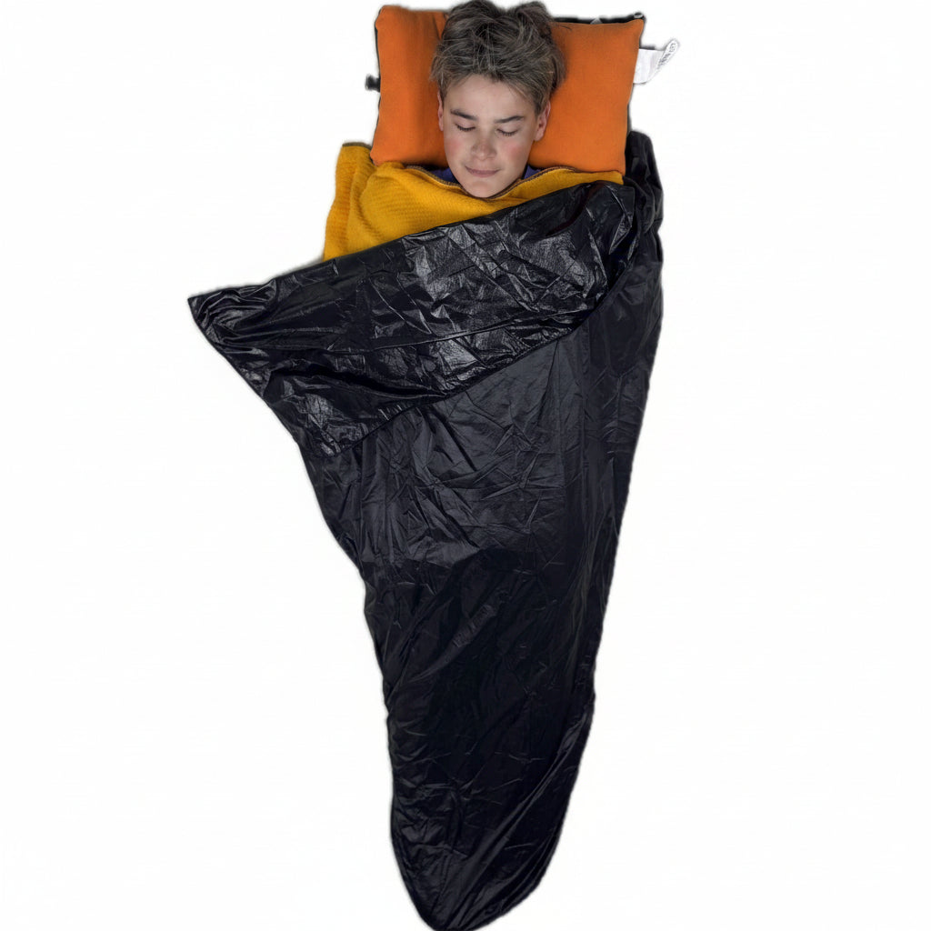 Jacks R Better Windproof Shell paired with Alpha Direct quilt liner – complete ultralight sleep system